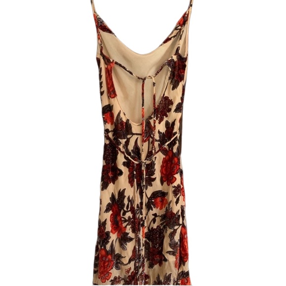 RAT & BOA The Ceretti Velvet Floral Silk Dress - Size S - NWoT! - Picture 6 of 7